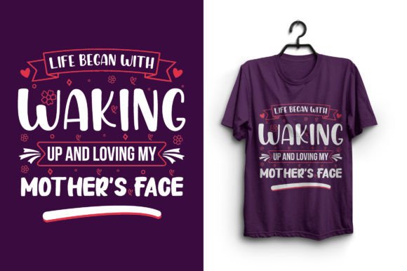 Life Began with Waking Graphics and T-Shirt Designs Review